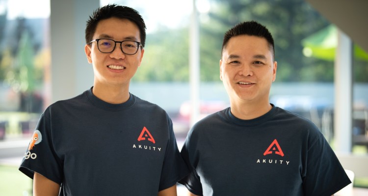 Akuity_founders: CEO Hong Wang and CTO Jesse Suen