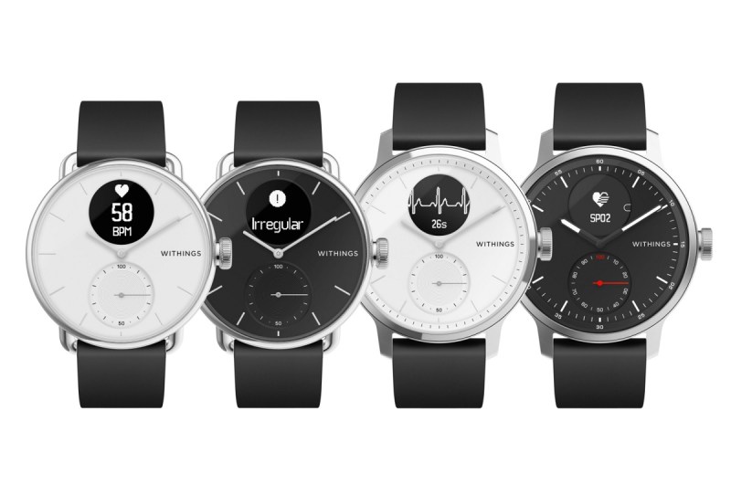 Withings can tell you if there's anything wrong with your heartbeat.