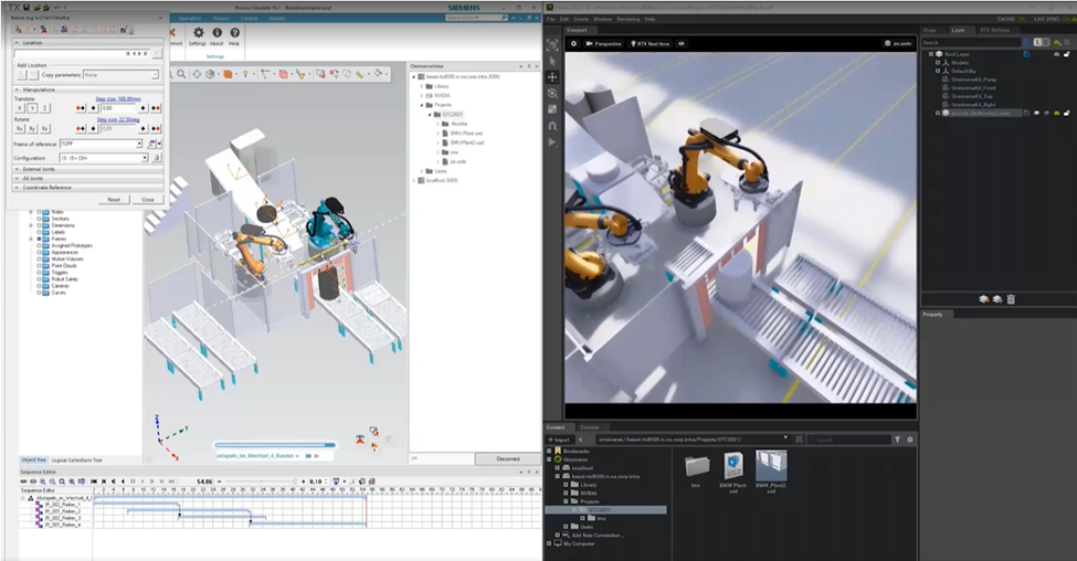 BMW simulates robotics improvements using Nvidia's Omniverse first before introducing them into production runs to ensure greater accuracy, product quality, and cost goals are going to be met.  
