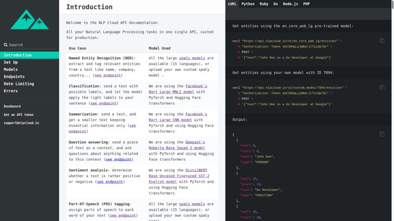 NLP Cloud