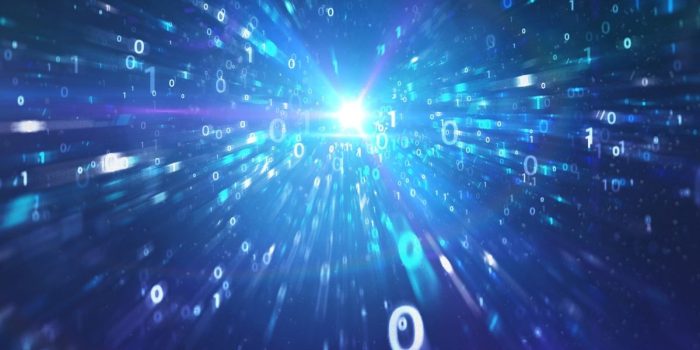 Concept of quantum computing with high speed binary numbers code.