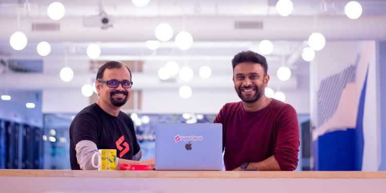 SuperOps cofounders: Jayakumar Karumbasalam (CTO and CPO) and Arvind Parthiban (CEO)