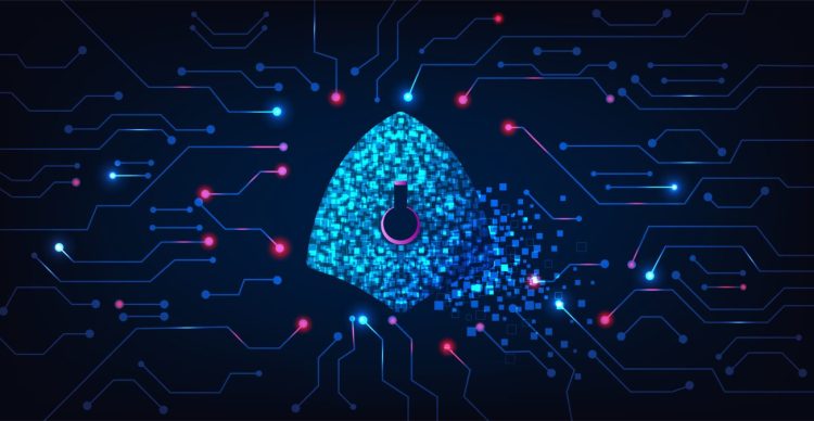 Cyber attack and Information leak concept