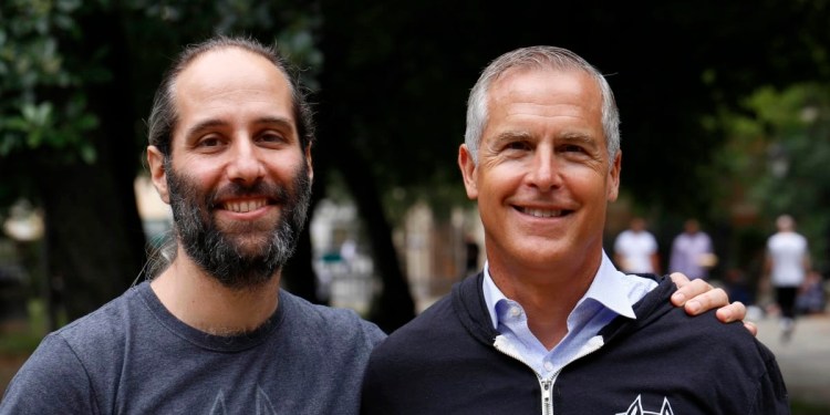 Snyk cofounder and president Guy Podjarny (left) and 