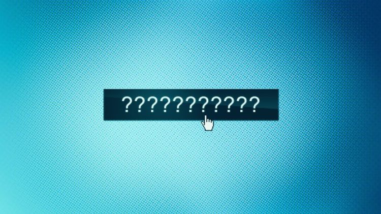 Close-up of button on computer screen. Password and password security concept.