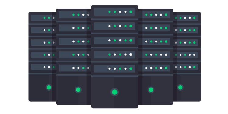 Data center illustration
