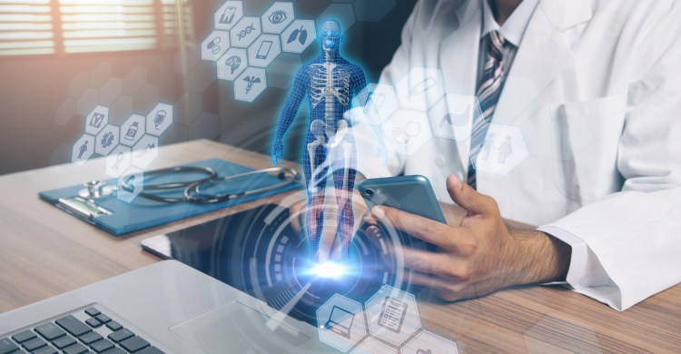 doctor and medical/healthcare technology.
