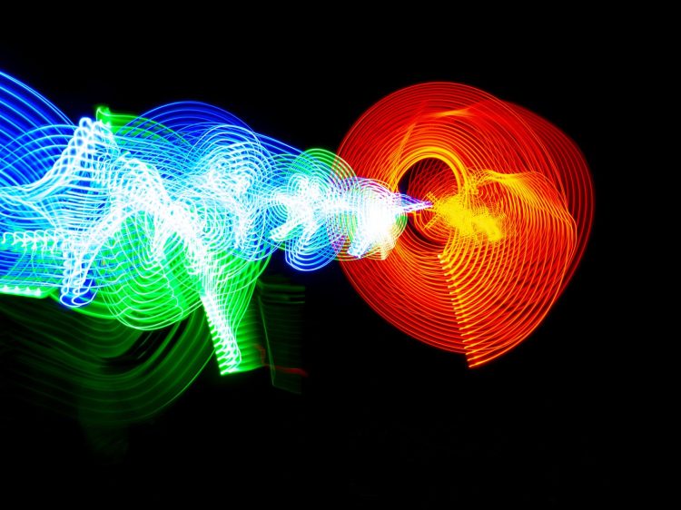 Fusion energy in a black background.