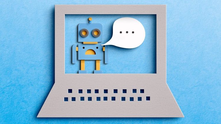 Artificial Intelligence - Chatbot concept