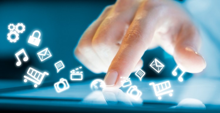 Modern communication technology, recommendation system concepts.