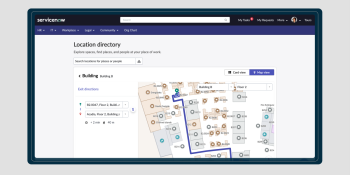ServiceNow powers hybrid work with indoor mapping