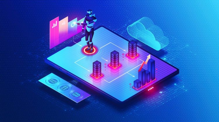 data observability, RPA and AI. hyperautomation concept