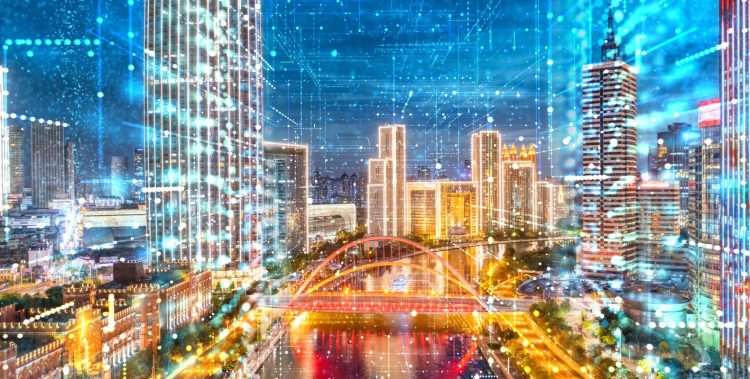 Metaverse and big data concept