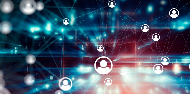 Digital work, customer personalization, hyper-personalization concept