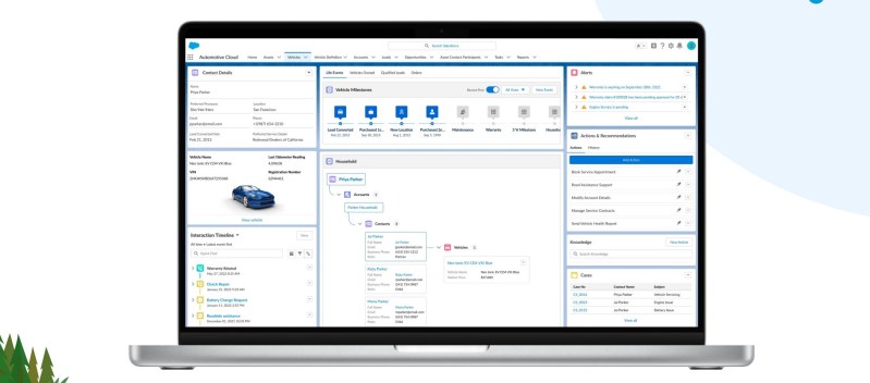 Automotive cloud driver console