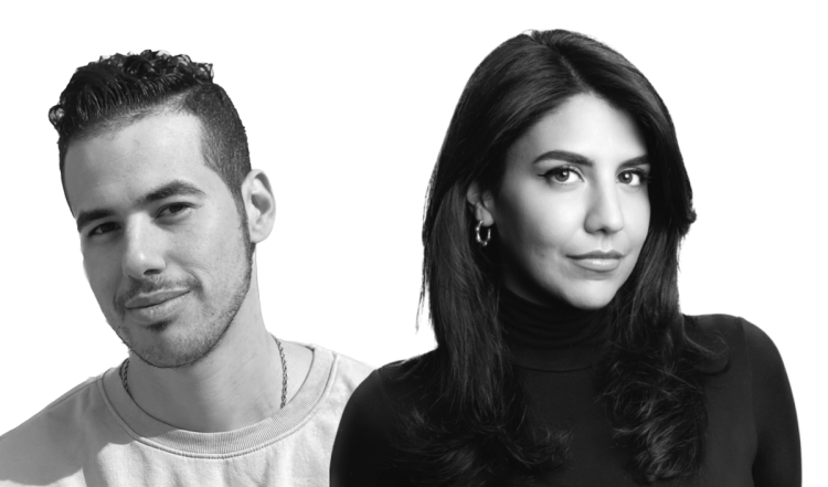 Techvestor CEO Sief Khafagi and COO Sabrina Guler 