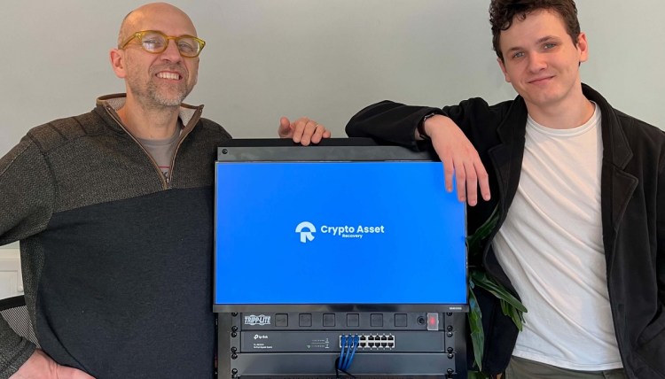 Chris Brooks (left) and Charles Brooks of Crypto Asset Recovery.