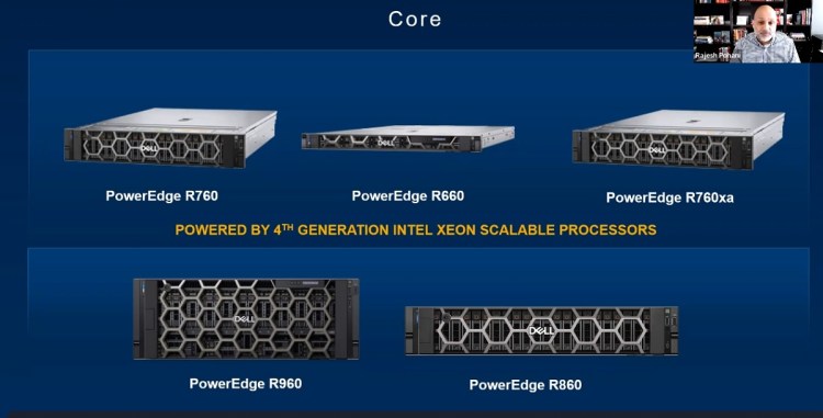 Dell has new PowerEdge servers with the latest Intel chips.
