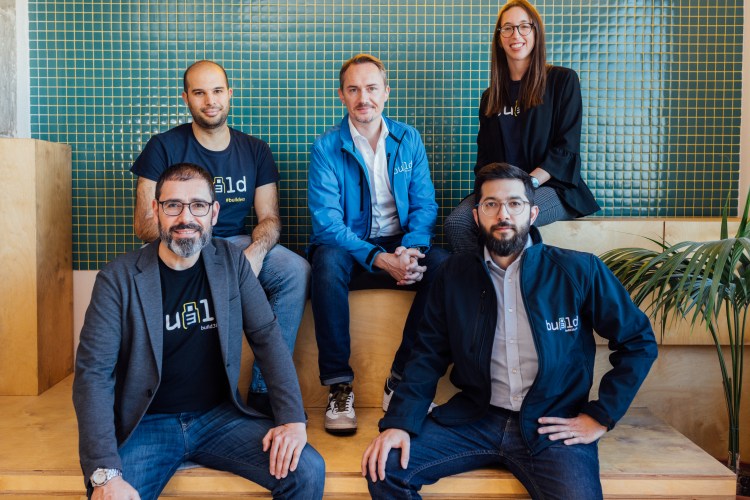 A photo of the Build38 team 