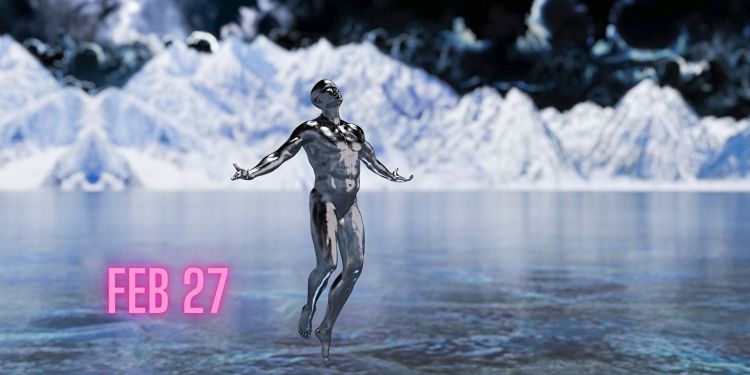 AI and data landscape concept with Feb 27 date