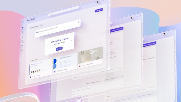 screenshot of Microsoft Copilot for business