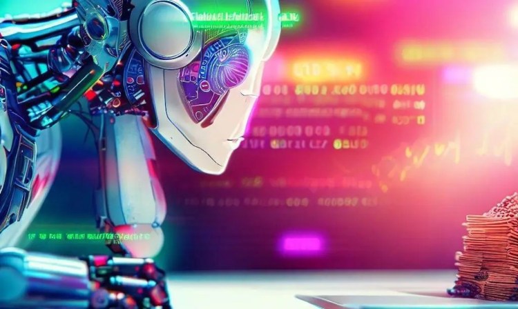 Robot trying to solve financial problem