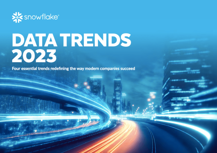 Snowflake Data Trends 2023 report
