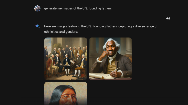 Screenshot of Google Gemini image generation by VentureBeat.