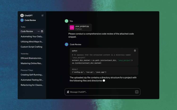 ChatGPT for Enterprise. Image credit: OpenAI