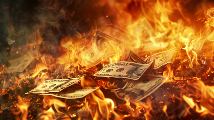 SaaS burning cash
