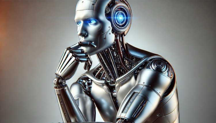 Robot version of the Thinker