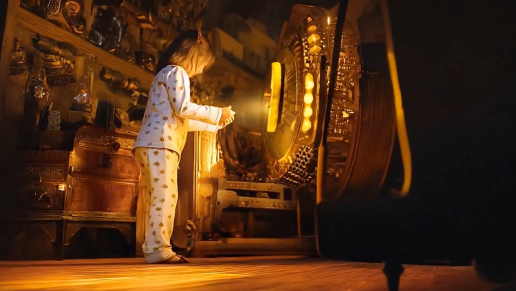Screenshot of Hailuo AI image-to-video promotional reel.