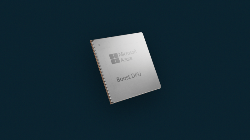 Azure Boost DPU, Microsoft's new in-house data processing unit chip

