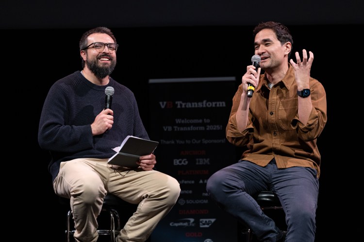 From L to R: Carl Franzen of VentureBeat and Olivier Godement of OpenAI at VB Transform 2025. Michael O'Donnell Photography