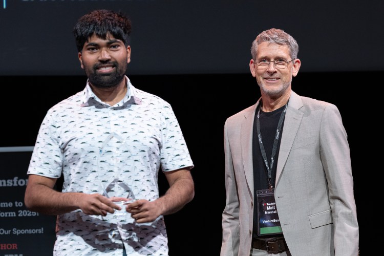 CTGT won best presentation at VB Transform's Innovation Showcase in SF on June 25, 2025. Photo: 